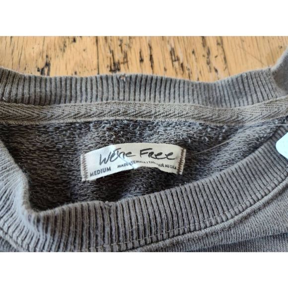 FREE PEOPLE WE THE FREE CAMDEN DOLPHIN D GR F  NWT - Picture 8 of 9